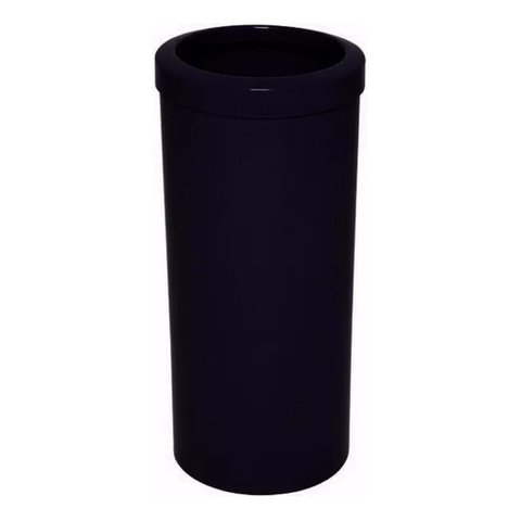 Kit com 2 Lixeira Plástica 22 Litros com Aro Cor:azul