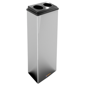 Coletor Copo Descartável Conjugado Inox Café 50ml