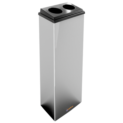 Coletor Copo Descartável Conjugado Inox Café 50ml