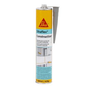 Selante Poliuretano Sikaflex Construction Cinza - Kit 6 Un