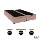Ver imagem 4 de Cama Box Baú Queen Suede Bege
