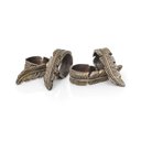 Ver imagem 1 de Kit 6 Argolas de Guardanapo Complement Folha Vintage Copa Cia