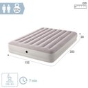 Ver imagem 3 de Colchão Inflável Casal Queen Fiber Tech Prestige com Bomba Usb Bege Intex