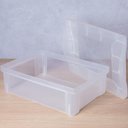 Ver imagem 6 de 2 Caixas Organizadoras Plásticas 13,5l Ordene com Tampa Radical Color Transparentes