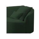 Ver imagem 5 de Divã Recamier Curvo Sala de Estar Inglaterra Lado Esquerdo 150cm Linho Verde - Incasa Decor