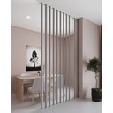 Ver imagem 1 de Brise (breeze) Divisor de Ambientes Modular 274x6,5cm 01 Unid. - Cinza