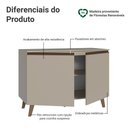 Ver imagem 4 de Balcão de Cozinha 120cm 2 Portas com Pés Nice Madesa