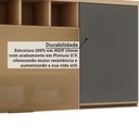 Ver imagem 6 de Armário Aéreo 2 Portas 120cm com Vidro Reflecta Brise Luciane Móveis