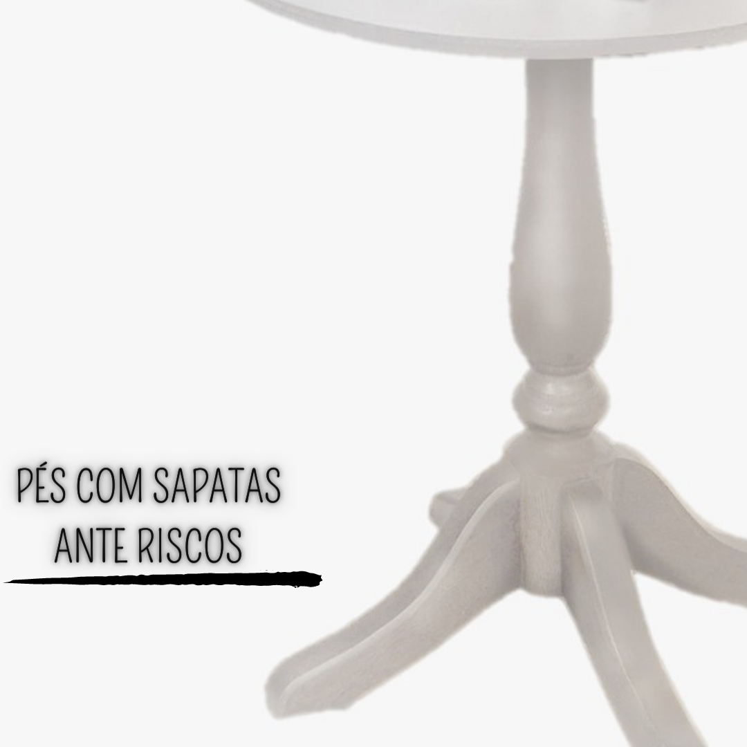 MESA DE CANTO CLASSICA IMPERIAL MADEIRA SEM BORDA - BRANCO - 4