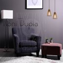 Ver imagem 5 de Luminaria Pendente Duplo Koni E27 Madeira Mdf Cr Desmontada:rústico