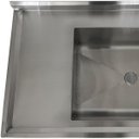 Ver imagem 6 de Pia Aço Inox Industrial 140x70x90 Cm Cuba Grande Cubão Centralizada Nortinox