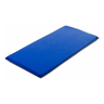 Somente Capa de Colchonete Repouso Napa Zíper 120 X 60 X 4mm Azul e Preto - 3