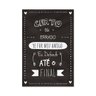 Placa Decorativa Frase Certo ou Errado - 1