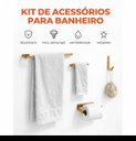 Ver imagem 2 de Kit 4 Pecas para Banheiro