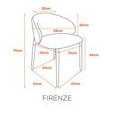 Ver imagem 3 de Cadeira P/ Mesa Jantar Estofada Courino ou Linho 2 unidades Cor:cinza com Champagne