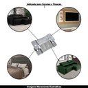 Ver imagem 4 de 6 Pares de Conector de Encaixe para Móveis Sofá Cabeceira Painel Zincado G59 Gran Belo Cabeceiras Pa