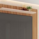 Ver imagem 6 de Painel Tv 60 Pol 180cm e Bancada com Rodízio Sala Navel Buriti/off White C01 - D’Rossi