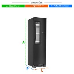Cervejeira Beer Maxx 300 Porta Visor +2 a -6ºc 300l Vn28t Preto Onix 127v - Metalfrio - 3