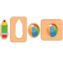 Ver imagem 4 de Jogo Educatico Madeira Crescer Jogo do Tato NIG Brinquedos