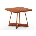 Ver imagem 7 de Conjunto: Mesa de Cozinha Átria 1593 Aço C/ Tampo Madeirado 90x90cm e 4 Cadeiras Duo Rose/freijó/