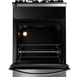 Fogão Brastemp 4 Bocas Inox com mesa de vidro, dupla chama e grill elétrico - BFO4VBR 220V - 13