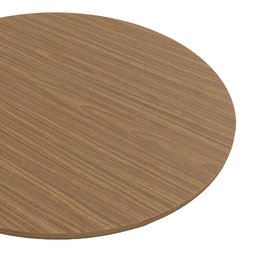 Tampo de Mesa em MDF de 15mm Redondo Freijó 110cm - Rimo - 2