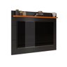Painel para Tv até 50" Astúrias 136cm Preto/cedro - 2