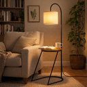 Ver imagem 4 de Luminária com Mesa Lateral Integrada para Sofá Cama e Poltrona Lâmpada 9W Brinde
