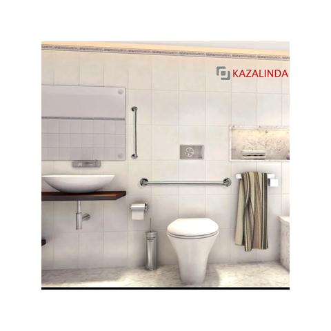 Alça Suporte Deficiente Idoso Barra Apoio Banheiro 80cm Kzi