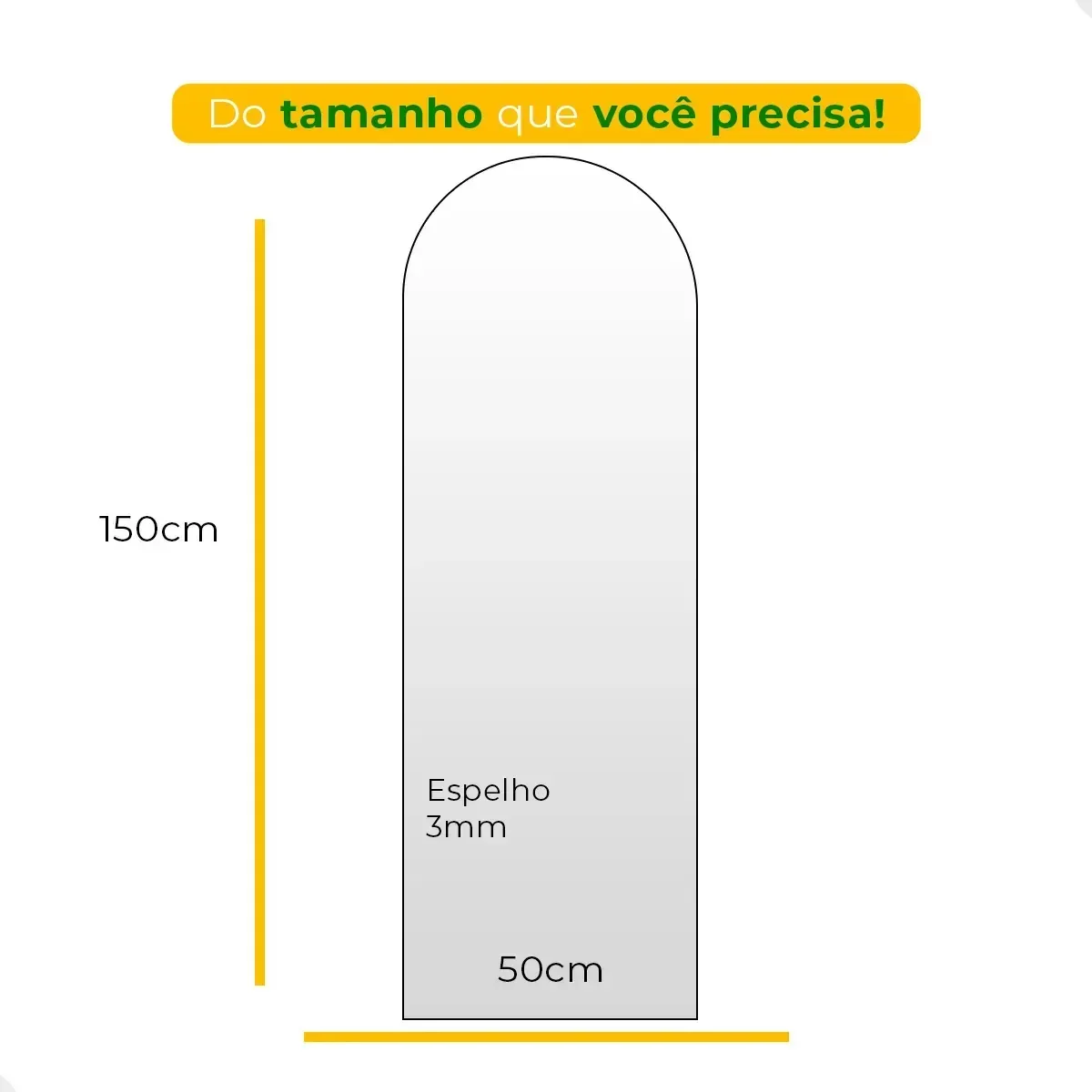 Ver imagem 5 de Espelho Orgânico Grande de Parede com Led Quente Vitral 150x50 Decorativo para Sala Quarto Banheiro