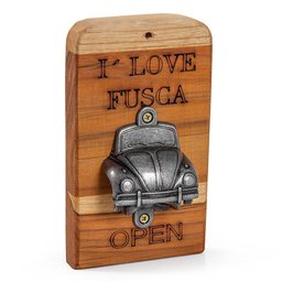 Abridor de Garrafa Fusca 17 Cm Tecawood - 1