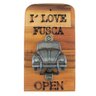 Abridor de Garrafa Fusca 17 Cm Tecawood - 2