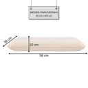 Ver imagem 2 de Travesseiros Nasa Viscoelástico Baixo 58x38 Cm