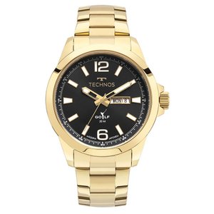 Relógio Technos Masculino Ref: 2105au/1p Golf Dourado