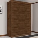 Ver imagem 1 de Guarda Roupa Solteiro Benício 2 Portas Correr 3 Gavetas Malbec Framar