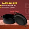 Panela para Pão de Caçarola Ferro Dutch Oven Forno Holandês - 4