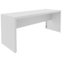 Ver imagem 1 de Escrivaninha Mesa Escritorio 180 Cm Me4185 Branco Tecno Mobili