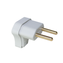 Ver imagem 2 de Plugue Triangular 2 P Macho Cinza 10 a 250 V