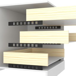 Cômoda para Quarto 10 Gavetas Premium Marbela - 5