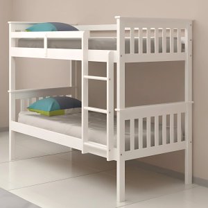 Beliche Solteiro Madeira Cama Dupla em Altura Woodstore