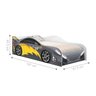 Cama Carro Solteiro Carro Flash Chumbo - 3