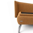 Ver imagem 7 de Cama Casal King e Cabeceira Curva Fernanda Bouclê Moscow Design Moderno