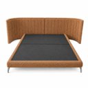 Ver imagem 4 de Cama Casal King e Cabeceira Curva Fernanda Bouclê Moscow Design Moderno