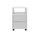 Ver imagem 5 de Gaveteiro Escritório 2 Gavetas com Rodízios Tecnomobili Branco - Me4175