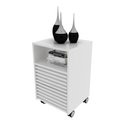 Ver imagem 1 de Gaveteiro Escritório 2 Gavetas com Rodízios Tecnomobili Branco - Me4175