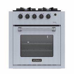 Fogao de Embutir 4 Bocas Venax Gaudi Line Inox Gas Glp - 1
