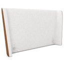 Ver imagem 1 de Cabeceira Cama Box King 195cm Nilo P05 Couríssimo Whisky Bouclê Cru - Lyam Decor