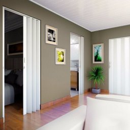 Porta Sanfonada PVC Polifort 210 x 80cm - 5