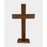 Crucifixo Para Parede ou Mesa de Madeira Jesus Cristo Grande Amor Lindo - 1