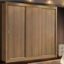 Ver imagem 1 de Guarda-Roupa Casal Madesa Lyon Plus 3 Portas de Correr 4 Gavetas Rustic Cor:Rustic